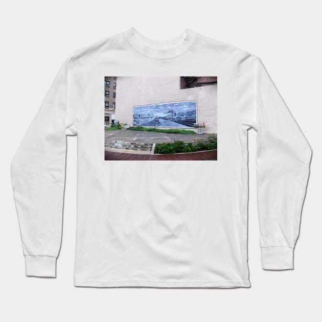 Mural Long Sleeve T-Shirt by PaulLu